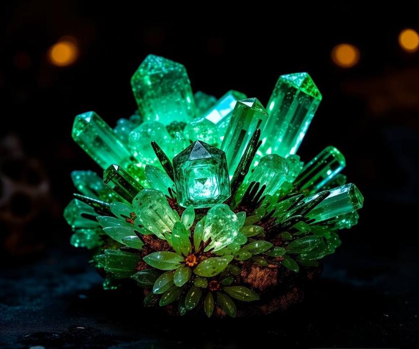emerald crystal gemstone